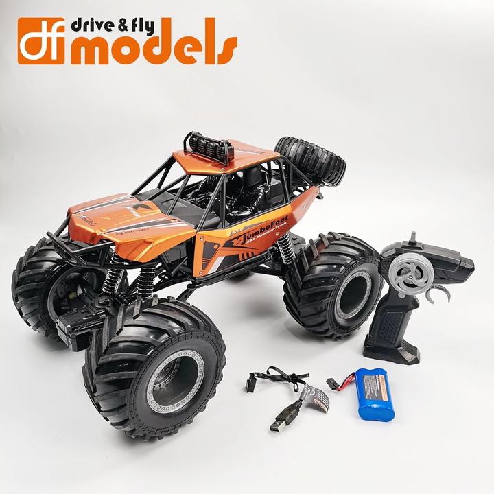 Immagine prodotto DF-Models DF JUMBO FOOT V2 Off-Roader 1:10 RTR (RTR pronto all'uso)
