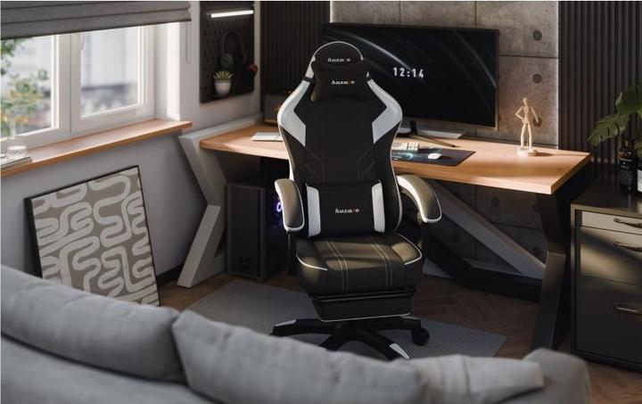 Produktbild Huzaro Force 3.7 White Carbon Gaming-Stuhl