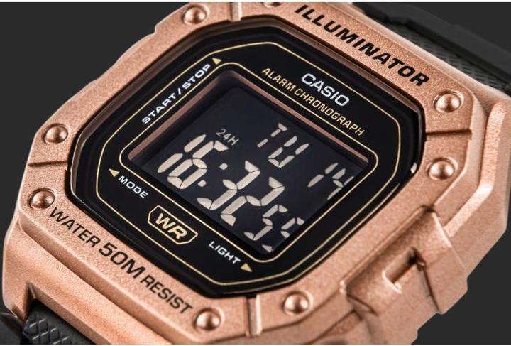 Produktbild Casio Herrenuhr W-218HM-5BVDF + Box