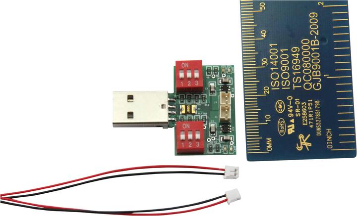 Actual product image Sol Expert USB double charging board for LiPo