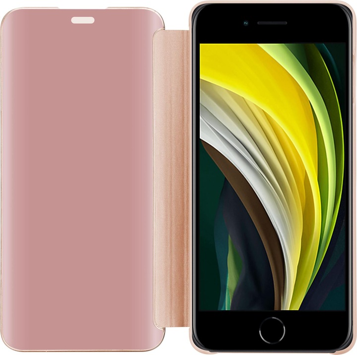 Immagine prodotto Cadorabo Copertina per specchietto retrovisore Smart View a libro (Apple iPhone SE (seconda generazione), Apple iPhone 7)