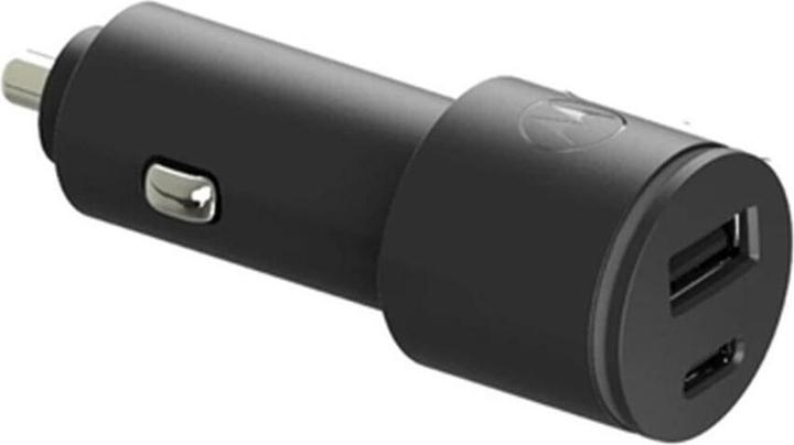 Actual product image Motorola TurboPower 45W car charger USB-A/USB-C