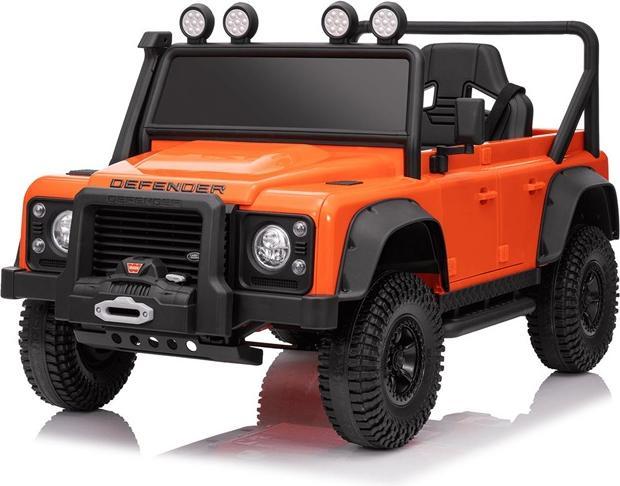 Produktbild Hatis Children's electric car 4IQ Land Rover Defender, orange col.