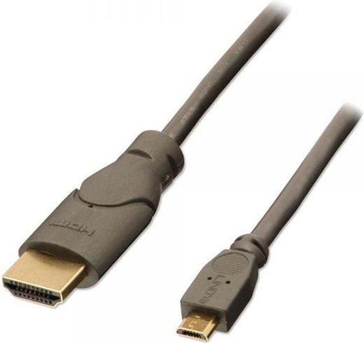 Immagine prodotto Lindy MHL (Micro USB) — HDMI (Typ A) (0.50 m, HDMI, USB)