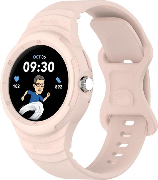 Techsuit - Watchband (W066) - Google Pixel Watch / Watch 2 / Watch 3 41mm - Pink (Silicone)