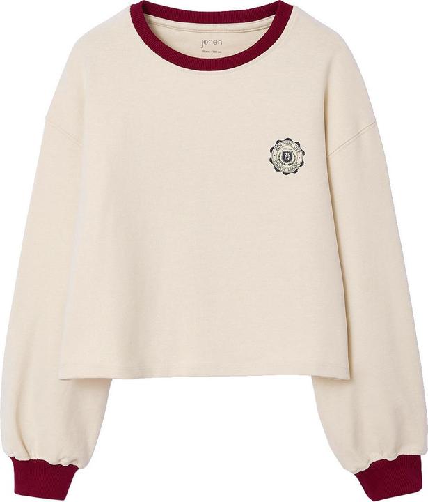 Actual product image Jonen Mädchen Cropped-Shirt mit Motiv hinten (140)