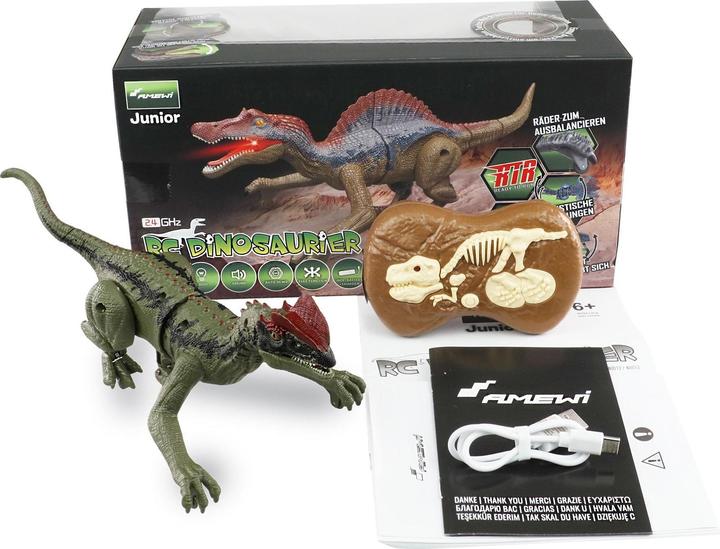 Image du produit Amewi Allosaurus RC Dinosaur 21cm, RTR Avec son & lumière