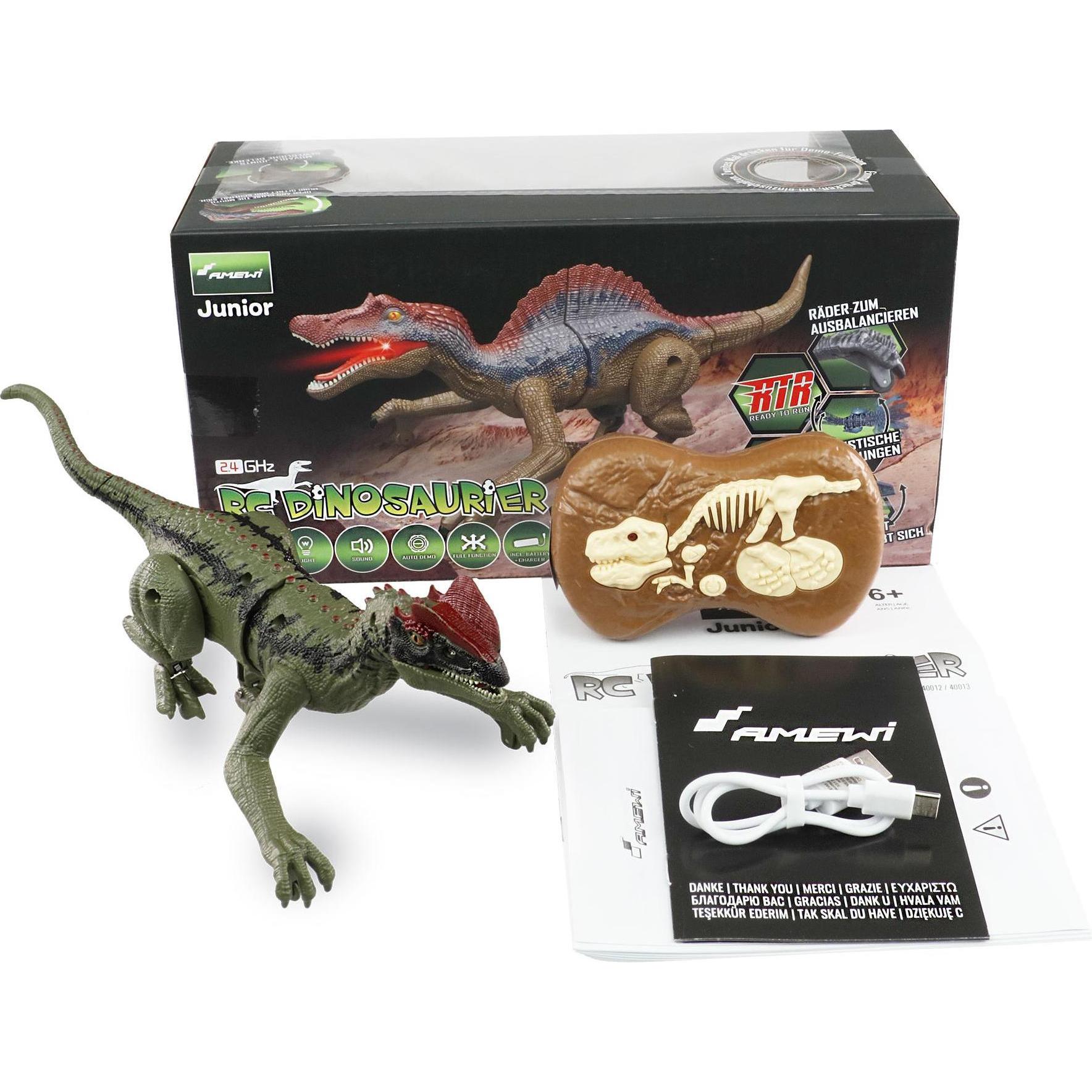 Thumbnail - Amewi Allosaurus RC Dinosaurier 21cm, RTR Mit Licht & Sound