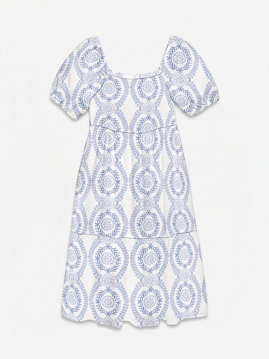 Image du produit Vero Moda VMROKAYA Midikleid Gesmoktes Kleid (M)