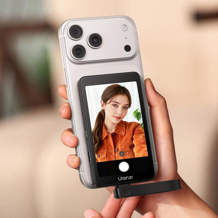 Produktbild Ulanzi VM1 Selfie Vlog Monitor Bedraad w/ Microphone-Ingang