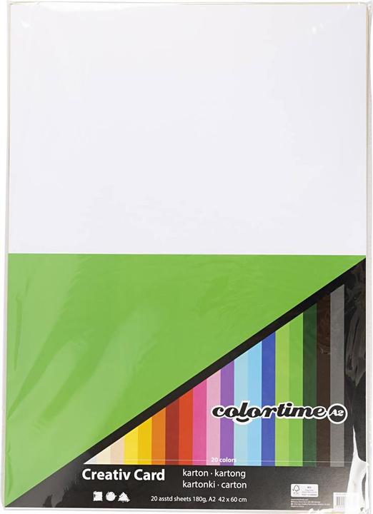 Image du produit Creativ Company Bastelkarton (180 g/m², 20 x)