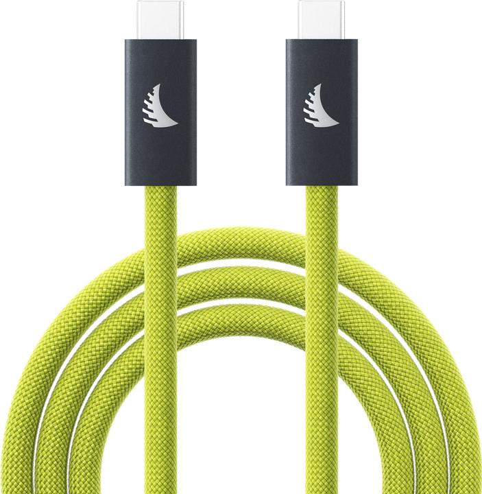 Actual product image Angelbird USB-C 3.2 Solid Flex Tether Cable Lime 4,5 m / 14. (14.80 m, USB 3.2, 240 W)