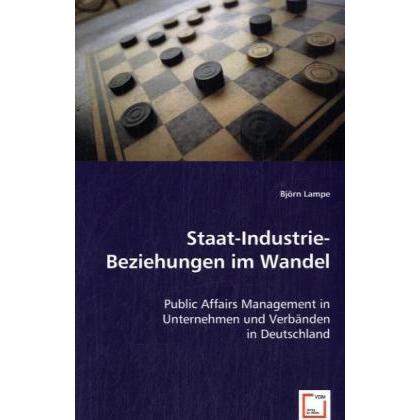 Staat-Industrie-Beziehungen im Wandel, Fachbücher