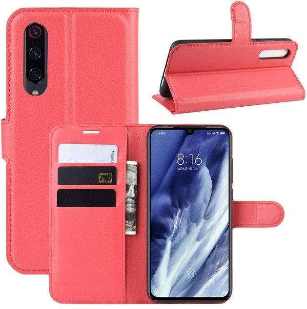Produktbild MU Classic Litchi Leder Bookcover Series (OnePlus 9 Pro 5G, Xiaomi Mi 9 Pro)