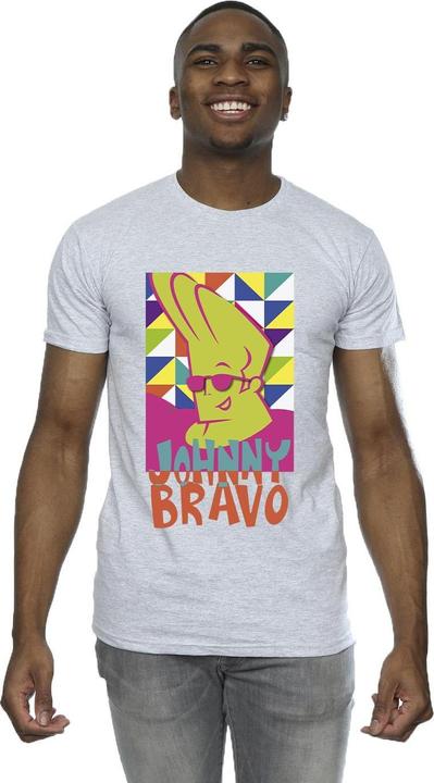 Produktbild Johnny Bravo Multi Triangles Pop Art TShirt (4XL)
