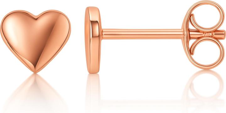 Immagine prodotto Leyda Orecchini a cuore (Argento 925 1 micron Rosé Vergo)