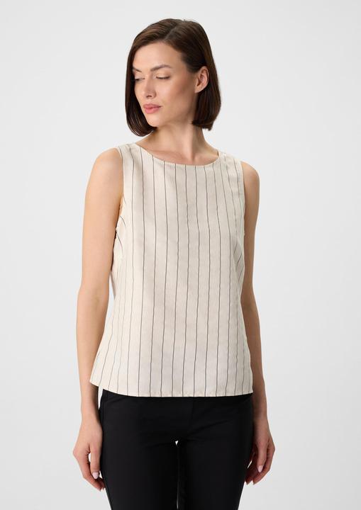 Immagine prodotto Comma Bluse Top aus Leinenmix mit Nadelstreifen (48)