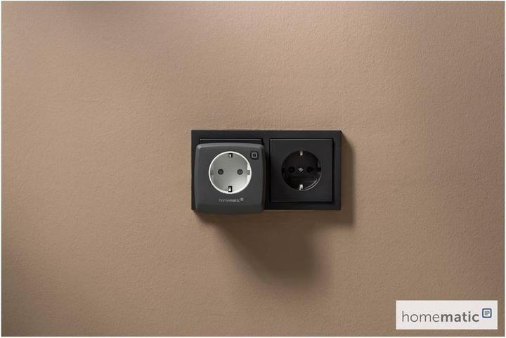 Actual product image Homematic IP HmIP Schaltsteckdose anthrazit HmIP-PS-2