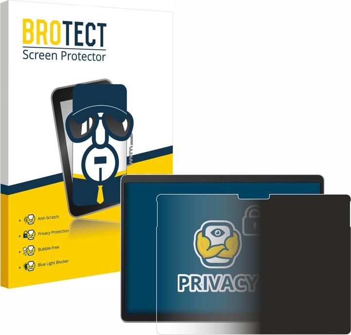 Produktbild BROTECT Sichtschutzfolie Anti-Spy Privacy Folie Blaulicht-Schutz (10")