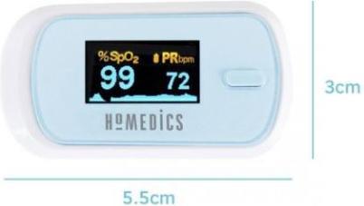 Actual product image Homedics Pulse Oximeter Fingertip
