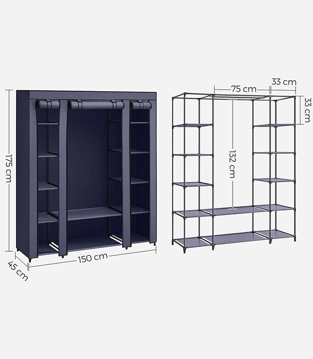 Produktbild Songmics Stoffschrank (150 x 45 x 175 cm)