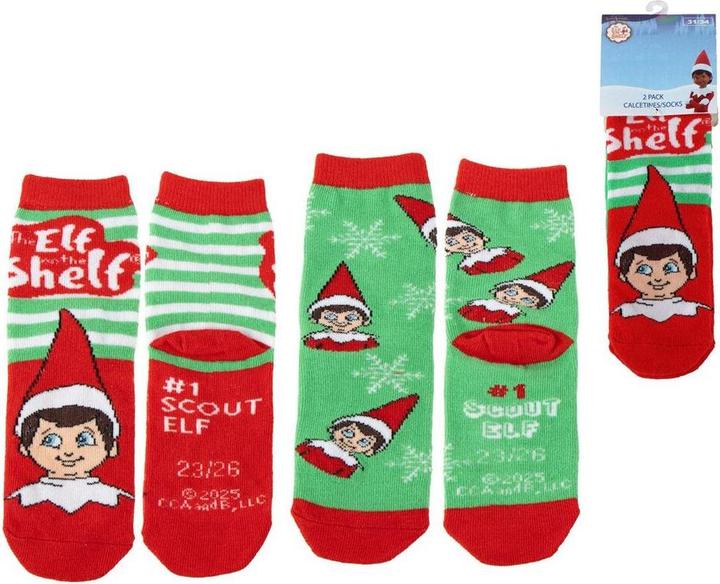 Cerda The Elf on the Shelf Set 2 Paar Socken (2er Pack, 38 - 45)