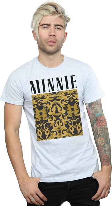 Immagine prodotto Disney Minnie Mouse Baroque Pattern Maglietta Uomo (XXL)