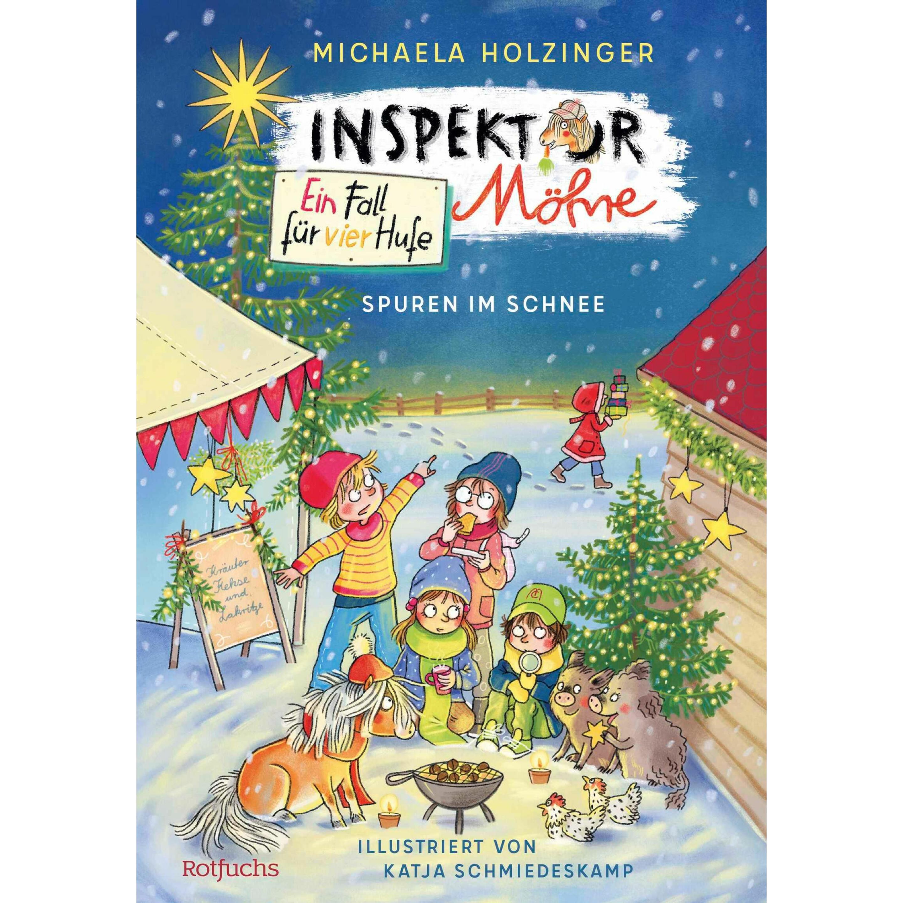 Inspektor Möhre – Ein Fall für vier Hufe: Spuren im Schnee, Kinderbücher von Michaela Holzinger