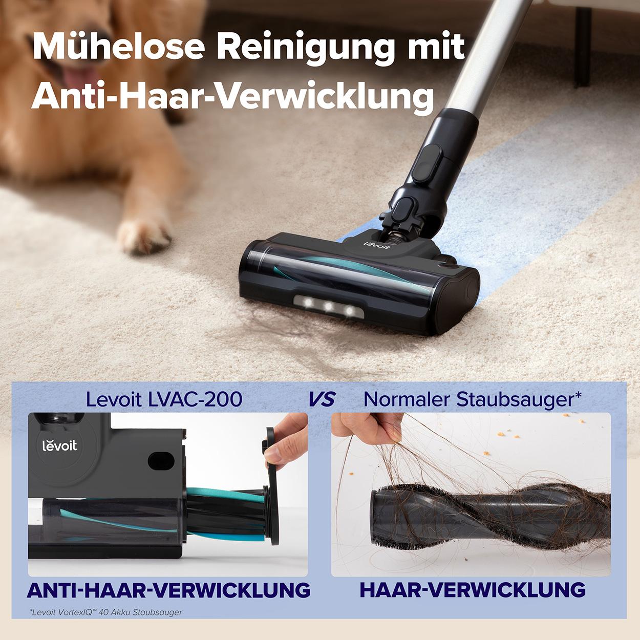 Thumbnail - Levoit LSV-V201-GEUR, Staubsauger, Grau