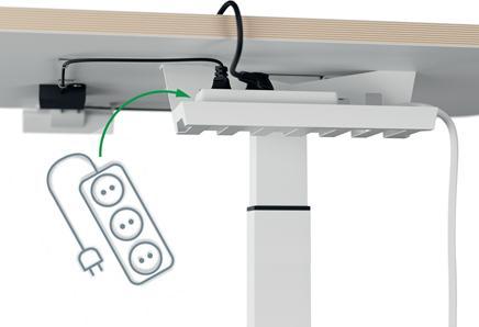 Productafbeelding Leitz Ergo Compact Workstation Elektrisch in hoogte verstelbaar bureau (80 x 60 x 130 cm)