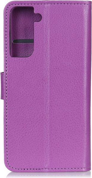 Produktbild MU Classic Litchi Leder Bookcover Series (Samsung Galaxy S21+)