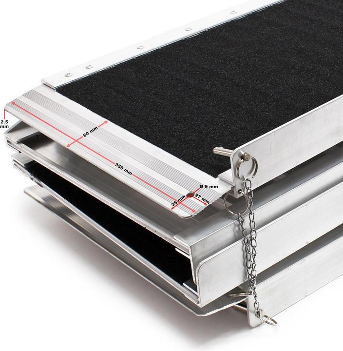 Actual product image Wiltec Rollstuhlrampe