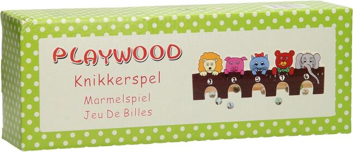Actual product image Playwood Marbles Game Wild Animals