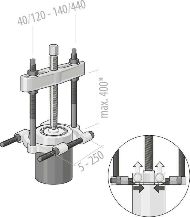 Actual product image Gedore Extractor