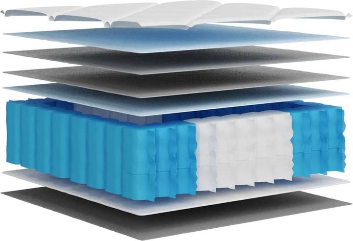 Produktbild vidaXL Taschenfederkern-Matratze (90 x 190 cm)