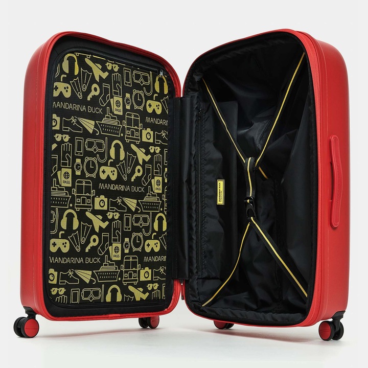 Image du produit Mandarina Duck Logoduck+ 4-Rollen-Trolley 75 cm (103 l, L (90 - 115l))