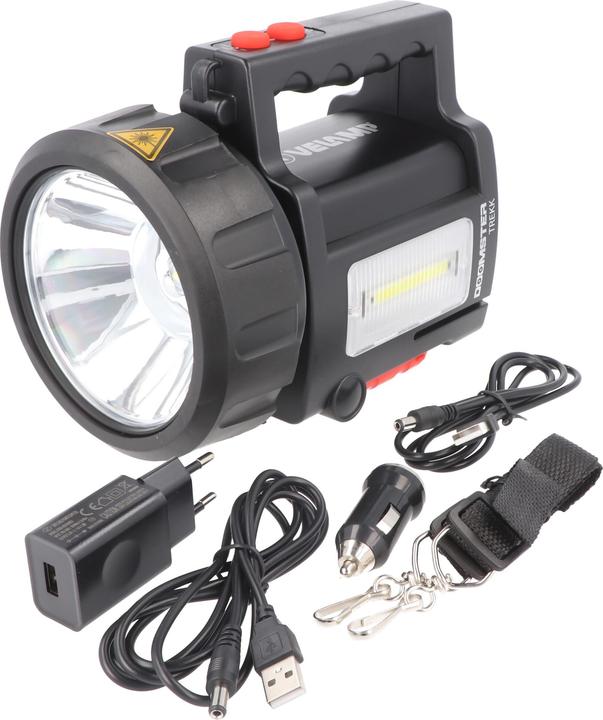 Actual product image Velamp Battery hand lamp LED hand beam 10W Doomster (735 lm)