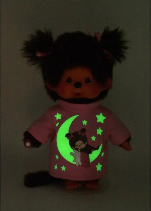 Produktbild Monchhichi Glow in the Dark Girl (20 cm)