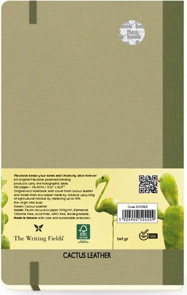 Image du produit Flexbook Carnet de notes desert sand (13 x 21 cm, À rayures)