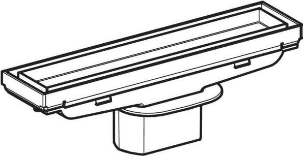 Immagine prodotto Geberit Canalina doccia CleanLine, piastrellabile (225 mm)