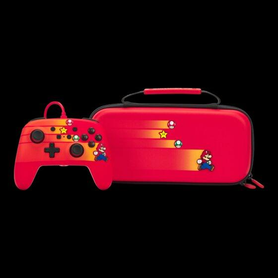 Produktbild PowerA Verbesserter kabelgebundener PowerA-Controller für Nintendo Switch - Speedster Mario (Switch)