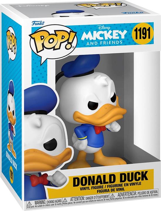 Actual product image Funko POP! Disney Mickey & Friends : Donald Duck (1191)
