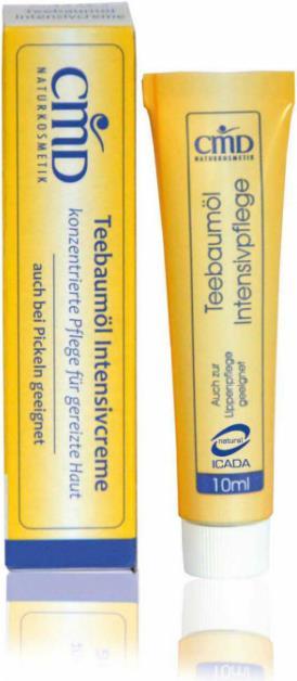 Actual product image CMD Naturkosmetik Tea Tree Oil Intensive Cream (Body oil)
