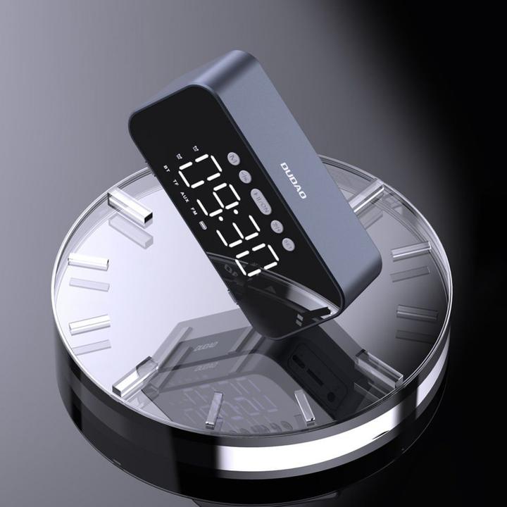Image du produit Dudao Montre / enceinte Bluetooth Y17 - argent (6 h, Alimentation via port USB)