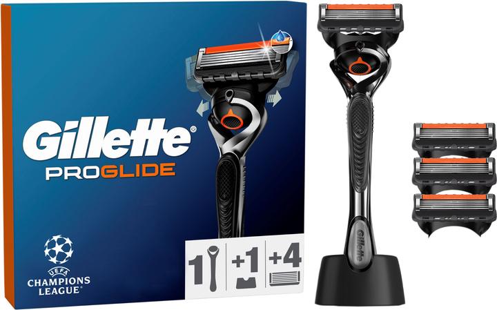 Productafbeelding Gillette Pro Glide Scheermes met Voet en Vervangende Mesjes