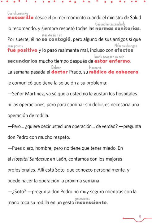 Actual product image 5-Minuten-Lektüren Spanisch A2 - Solo amigos (German, Spanish, Ivn/VilaBaleato, Manuel, ReymndezFernndez, 2022)