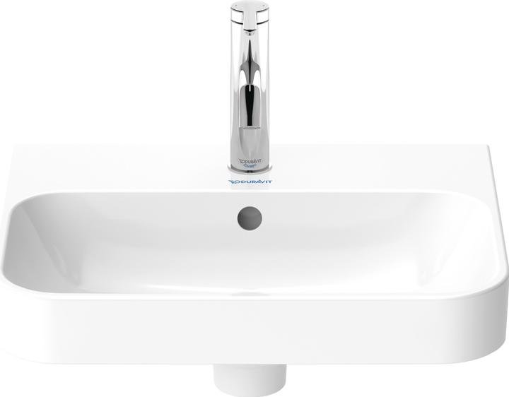 Actual product image Duravit Countertop washbasin 50 x 40 cm Happy D.2 Plus white 2360500000 (400 mm, 500 mm)