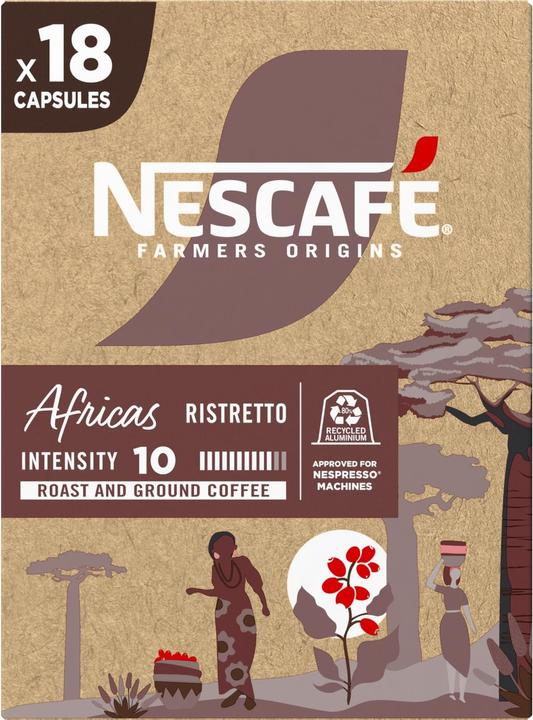 Produktbild Nescafé Farmers Origins Africas (18 x Port.)