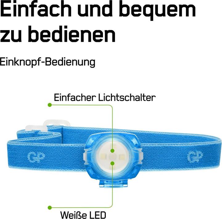 Immagine prodotto GP Lighting GP Discvery CH31 KIDS BLU (40 lm)