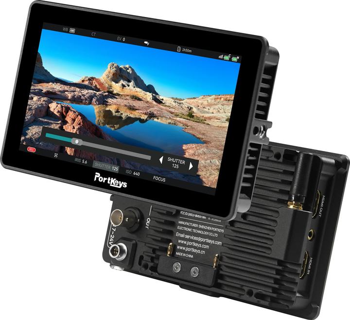 Portkeys A lightweight, rugged 5.5-inch Wide Color Gamut on-cameramonitor with 2,000nits of brightness (5.50")